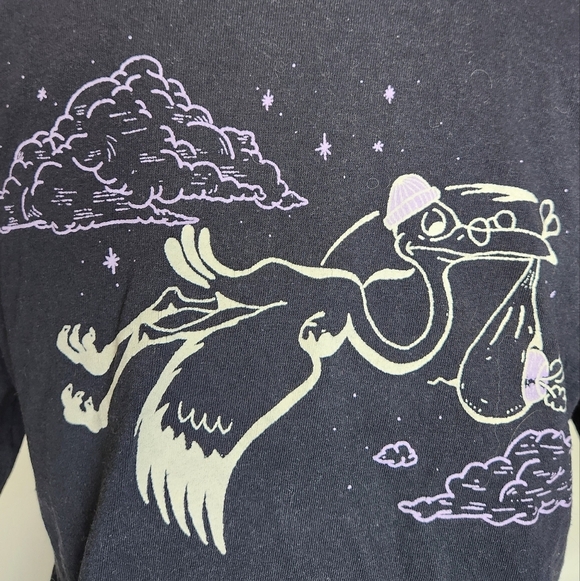 Cafe Crop Cotton Graphic Tshirt - Picture 8 of 10